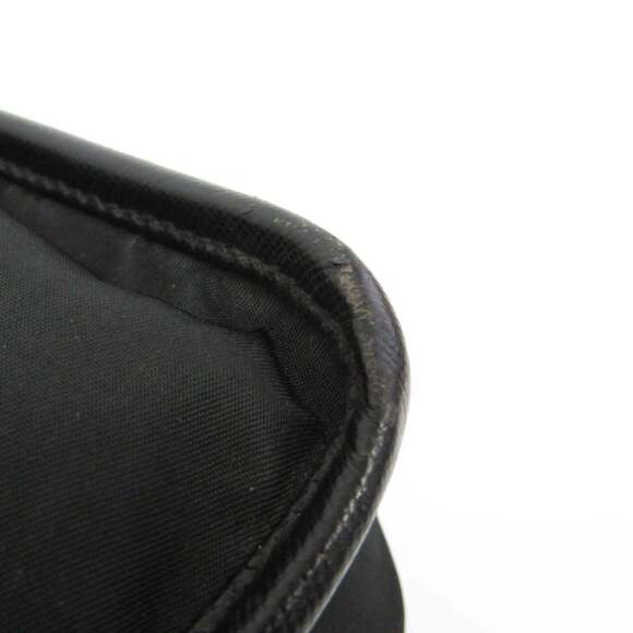 PRADA Black Leather Messenger Shoulder Bag - Picture 5 of 16